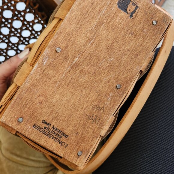 Vintage Small basket handbag Longaberger - Picture 4 of 4